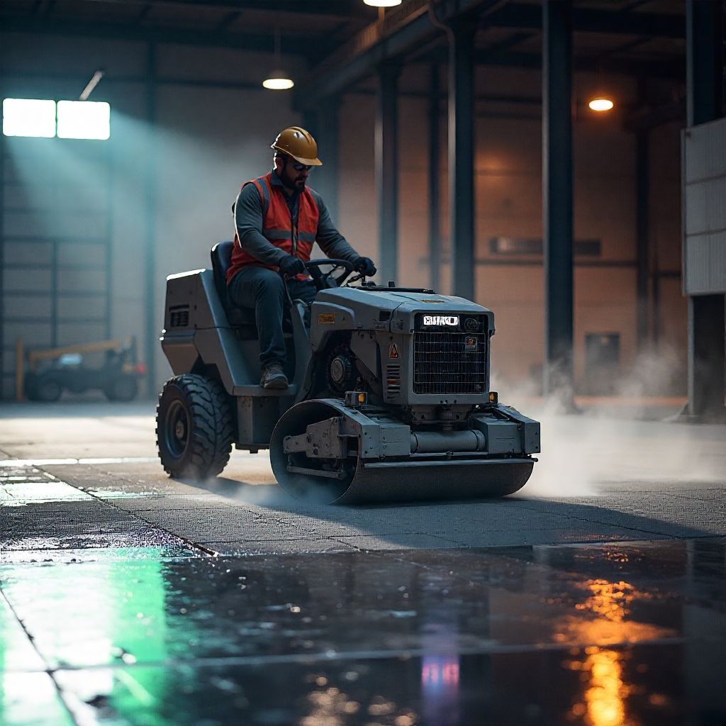 Professional Concrete Contractor – Industrial Diamond Grinder for Concrete Crack Repair and Filling
